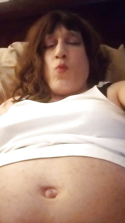 POV Trans Farting and masterbation in your face