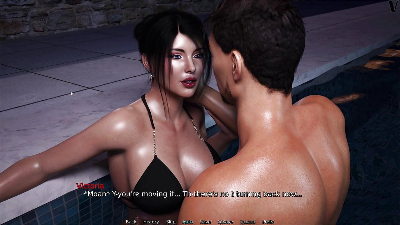 Victoria in Big 25 Victoria Flirts with Tommy Then Secretly Fucks with Him Behind Her Boyfriend's Back