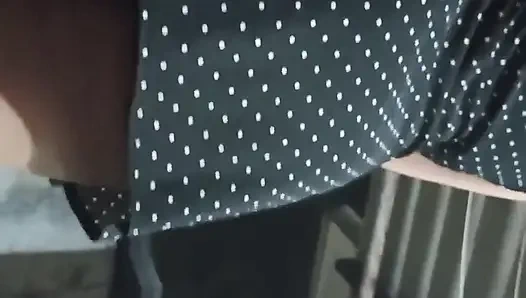 Auf dem Hof. Könnte es sein, dass der nachbar mich gesehen hat?