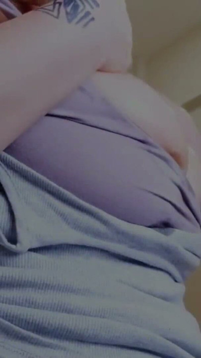 Stepmom With Huge Big Tits Rubbing Stepson Dick On Her Big Nipples | Clip 1