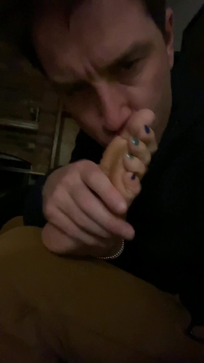 Epic moment from "I Let My Kinky Step Son Worship My Foot!"