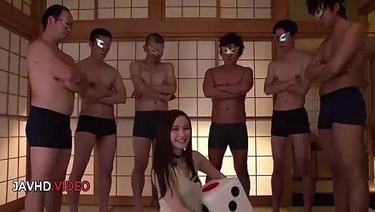 Misuzu Tachibana's Sizzling Oral Pleasure Show with Multiple Men