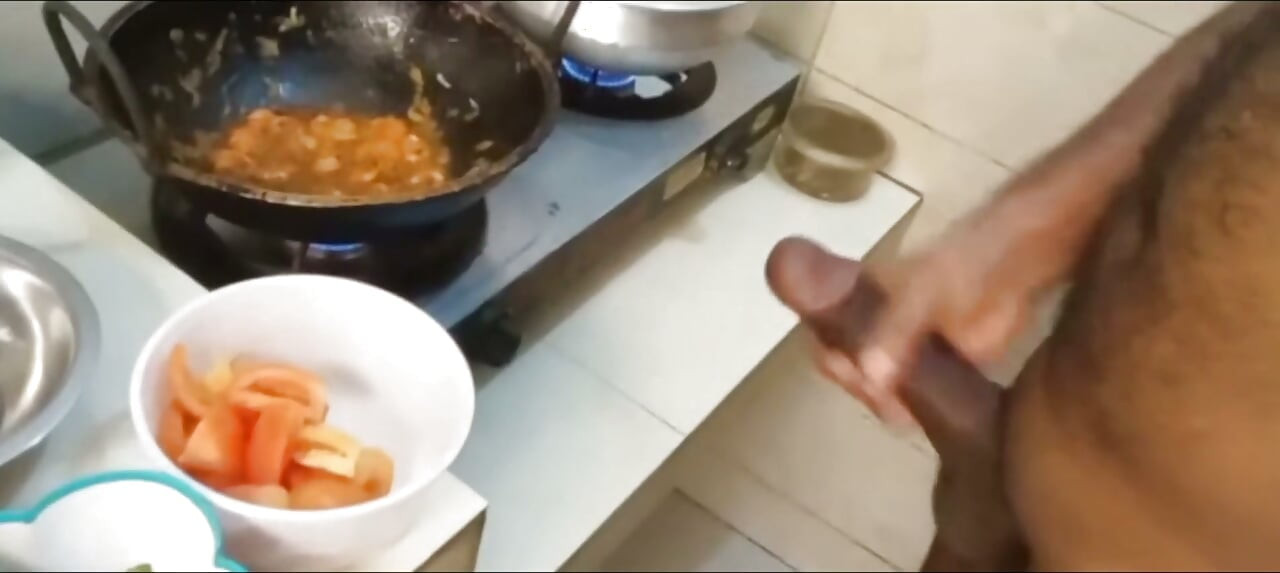 Bangalore Twink Cums Into Food Video