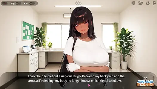 Gameplay klinik pijat sange bagian 1 - kunjungan pertama hiroshi ke klinik