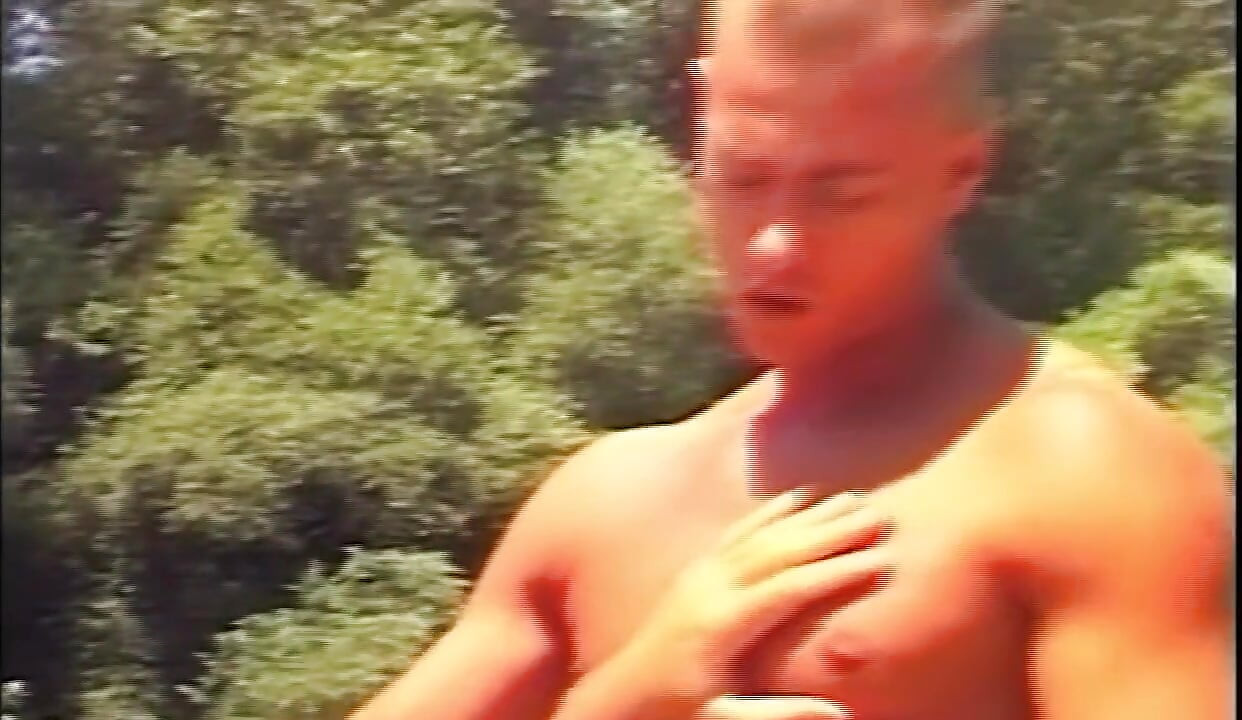 Muscular Hunks Bareback Passionately on Sunny Beach