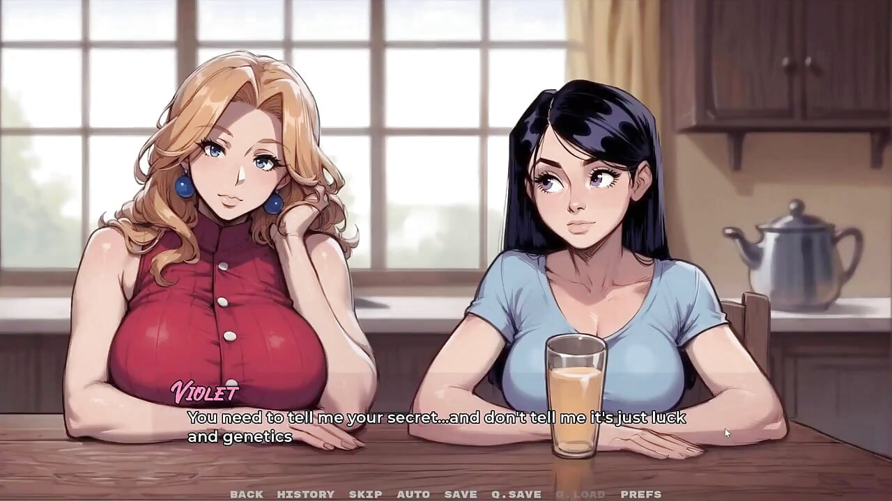 My New Girlfriend Taboo Hentai Game Ep.48 Caught by My Father in Law with My Step Mom and GF in the Kitchen!