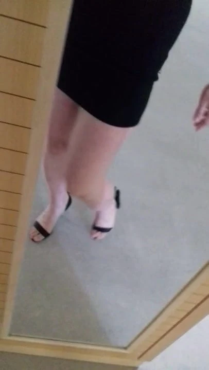 My white  legs