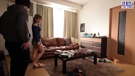 Gal tetangga yang tampak tangguh dan cinta mansirst yang polos -ep3