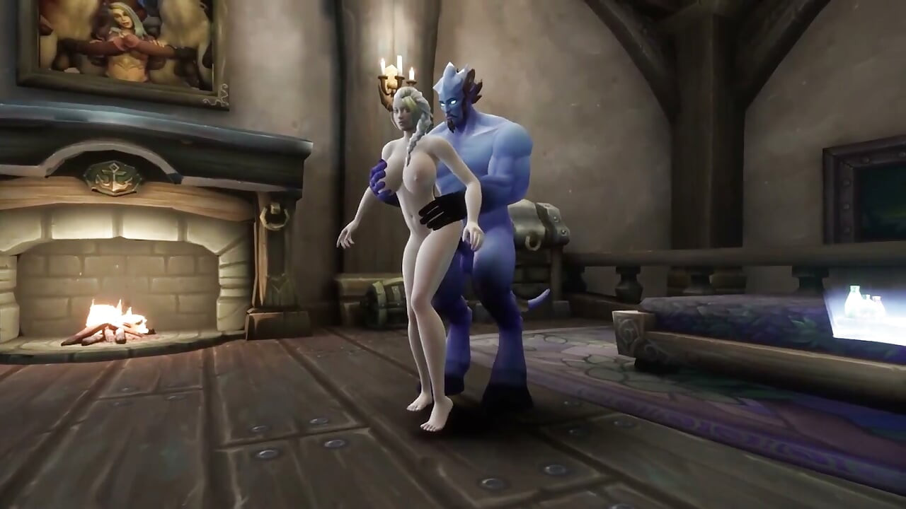 Blonde Witch Take Big Blue Dick - Warcraft Parody