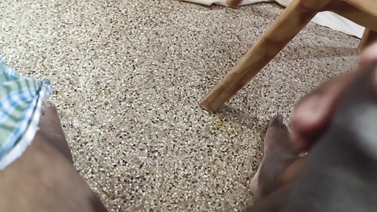 Hairy Cock Cum Licking Show