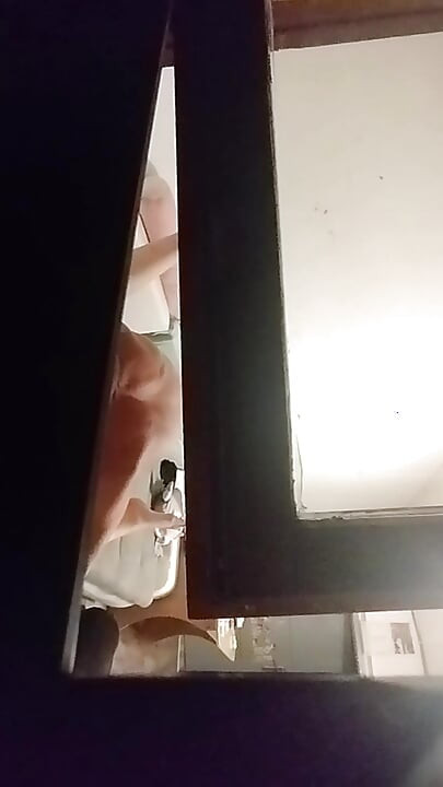 Through the window