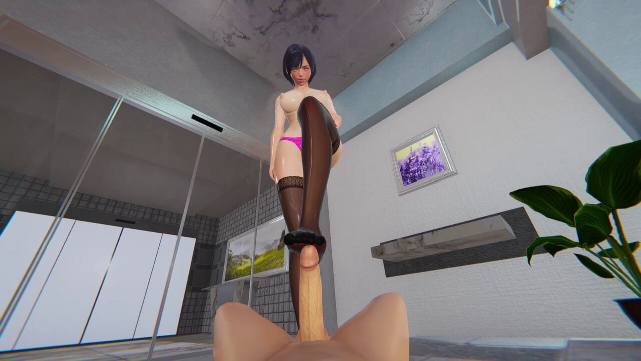 Nagisa Anime 3D Hentai: Handjob Big Dick, Sloppy Deepthroat And Nylon Footjob Cumshot In Uncensored Hentai