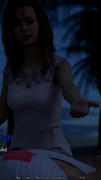 ช่วงเวลาที่ยากจะลืมจาก "Matrix Hearts (เกมอนิเมะสีน้ําเงิน) - ตอนที่ 6 - ชายหาดชิตแชทโดย loveskysan69"