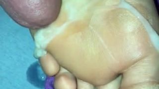 Foot sperm play