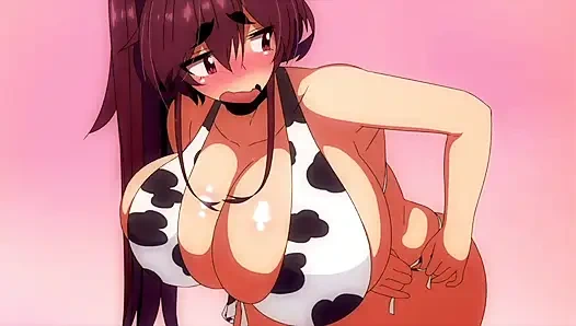 One Cow-Girl vs Two Old Man ! Shiawase Nara Niku Wo Morou! (Hentai porn, hentai ALL SEX SCENES)