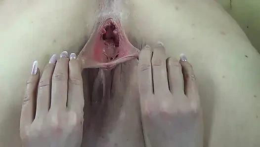 Labia Menyebarkan Close up 3