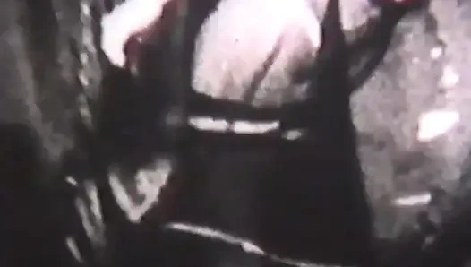 Incredibly sexy vintage brunette in heat