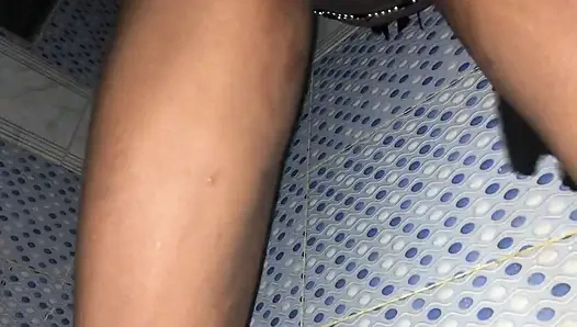 Sexy African Ebony Teasing Wet Pussy in Your Face  View From Bellow Sexy Dance Bathroom
