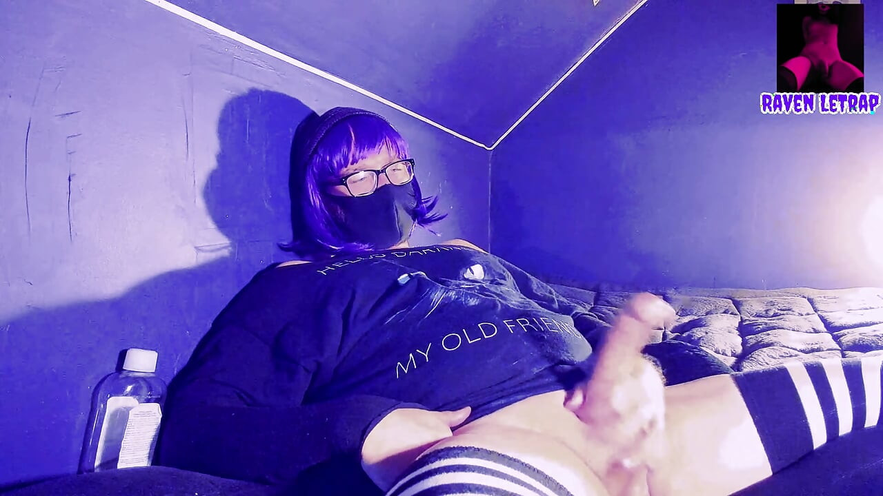 three orgasms with Raven LeTrap