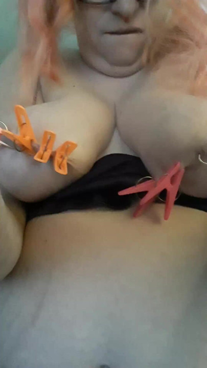 Princess Riding with tits and clips
