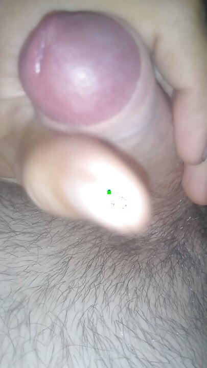 Hitting my testicles