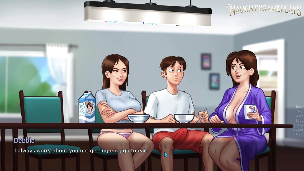 Summertime Saga Part 51 By DarkCookie, Sexy Big Ass Girl Fucked by BWC, 3D Game