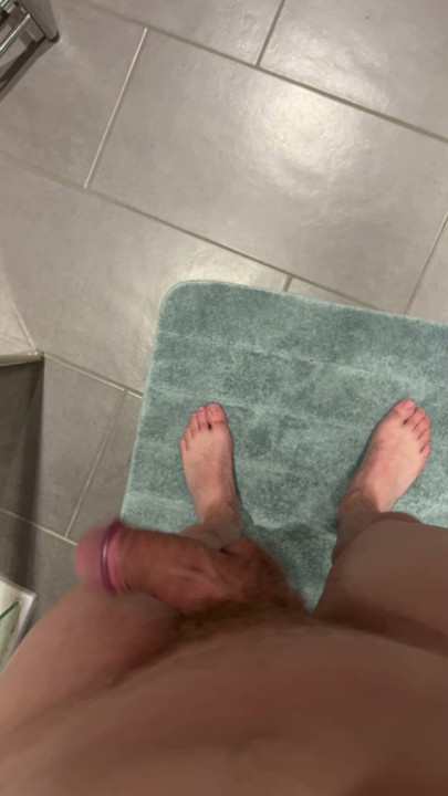 刚洗完澡