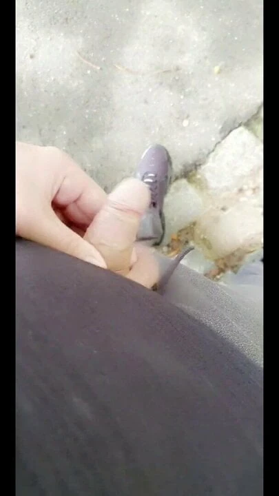 Masturbation outdoors