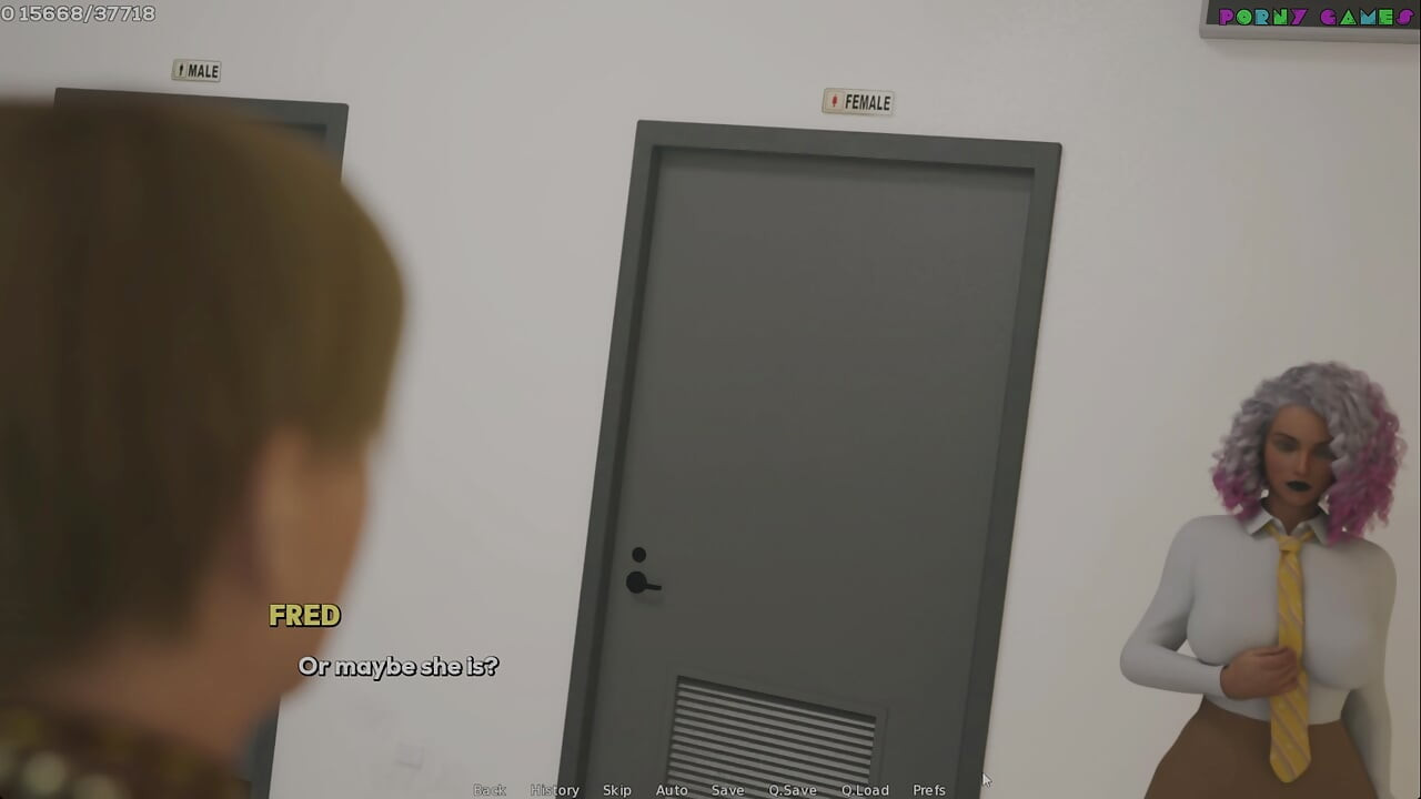 Shadows of Desire by Shamandev - College Cosplay Event, Classroom Masturbation 61