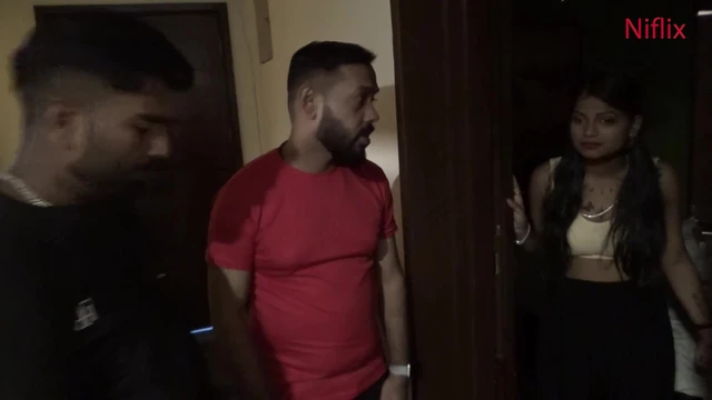 Two travellers came to a lonely desi girl's home at night to stay. After some time they fucked that girl.