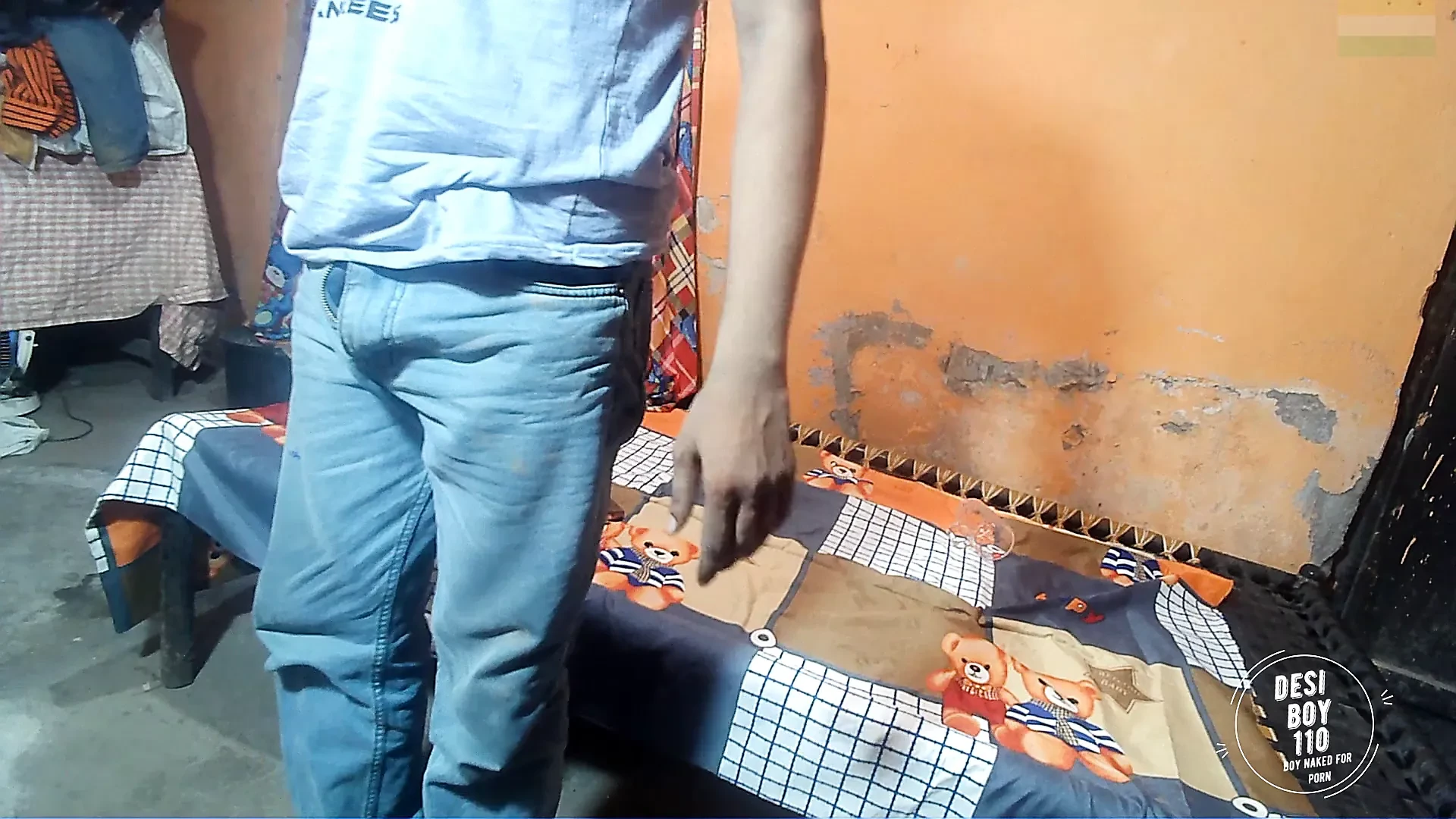 Sleeping Cock coming out of underwear
