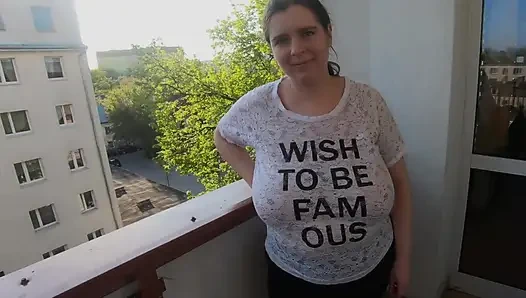 Trying on see-through blouses uncensored