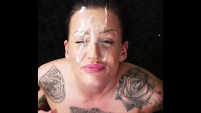 That's just fucking nasty I'm sorry (massive facial cumshot)