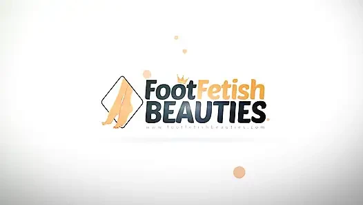 Horny Brunette Enjoys a Foot Worship and Big Cock as She Squirts Multiple Times