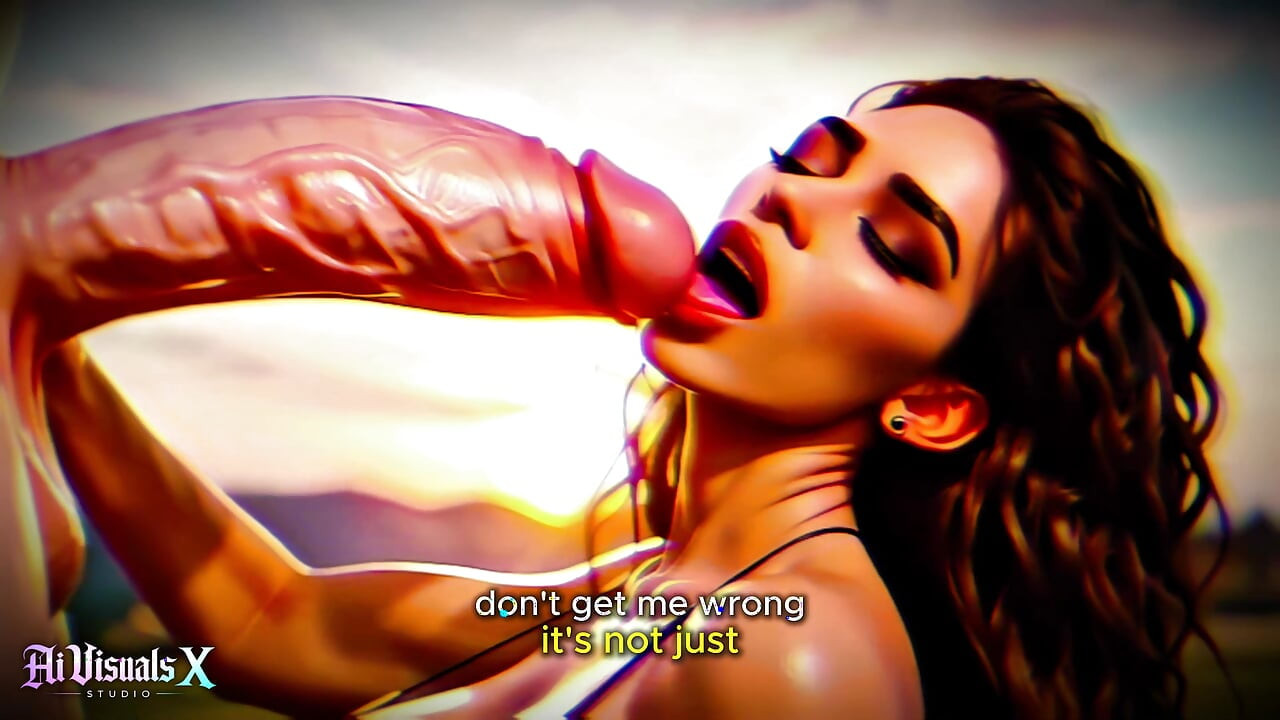 (4k) Ai 3d анімаційне порно - латина бадді поклоняється великому білому члену (міжрасовий Asmr) - Ai Visuals x