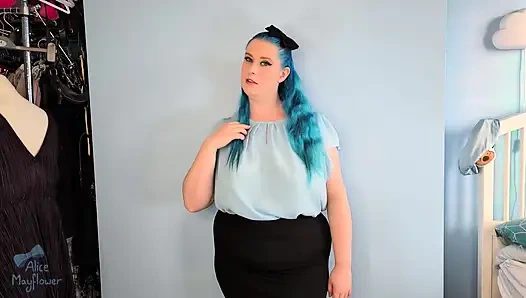 Büro-schlampe wird erwischt - solo-mädchen