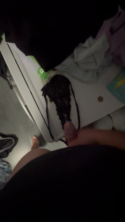 I let go of my wife's panties