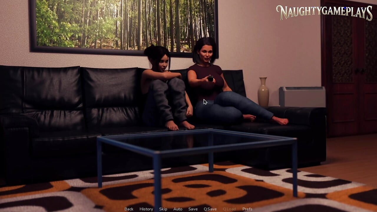 Eruption eruption teil 40 von MorriganRae - heiße MILF Vermieterin ist zurück zu hause - trans-spiel 3D