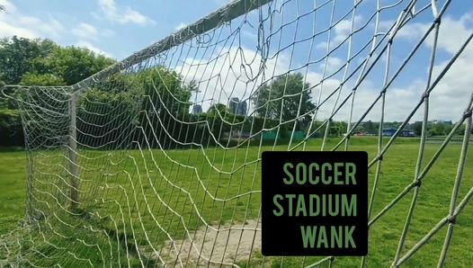 Soccer stadium wank