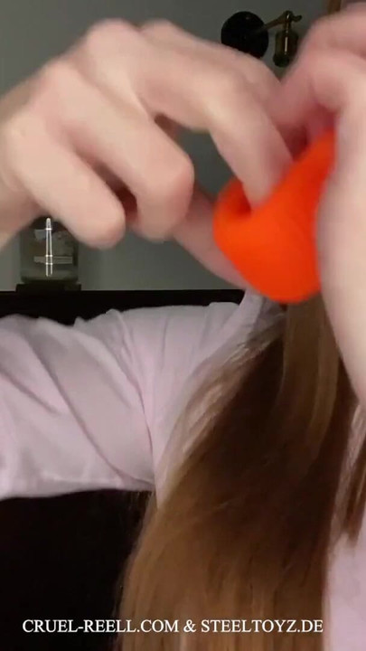 Captivating moment from "Cruel Reell & Steeltoyz Present: Balls T Ballstretcher - Perfect Grip for Intense Pleasure"