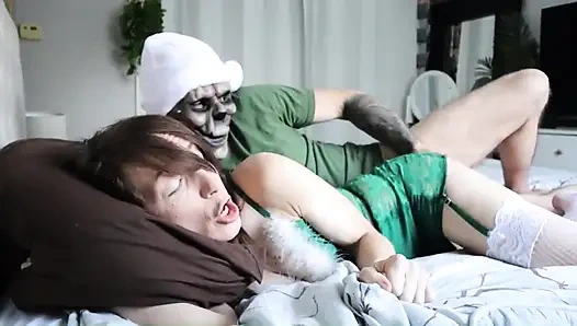 Stepdaughter Fucks Masked Stepdad - Omg That Wasn't My Boyfriend - Creampied Part 2