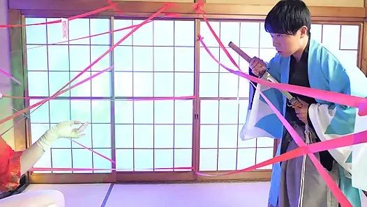 June Lovejoy Demon Slayer проигрывает Демону разврата с трахом и кримпаем!