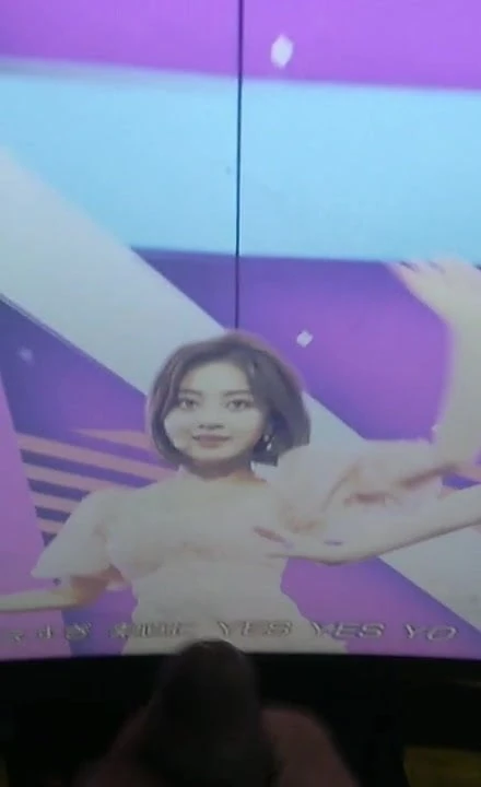Twice jihyo cum Tribute