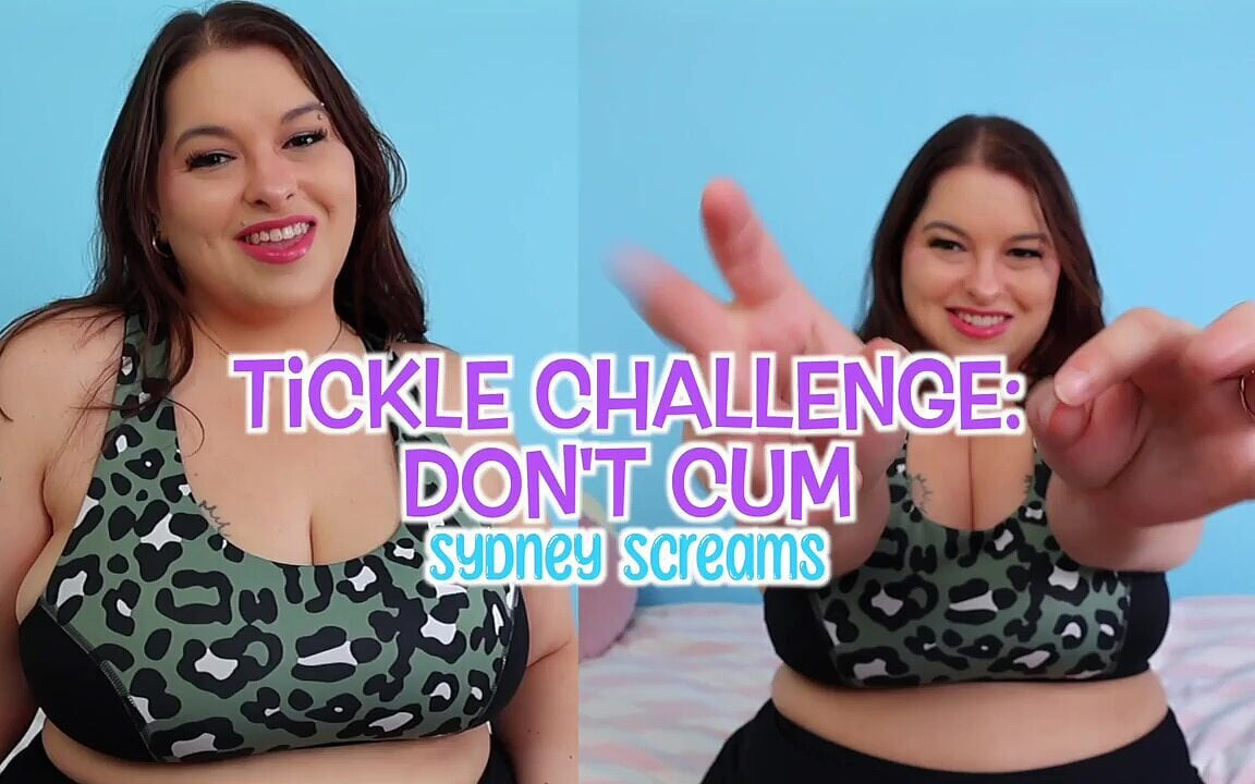 Tickle Challenge: Don't Cum