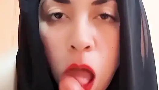 İranlı Müslüman ateşli evli kadın