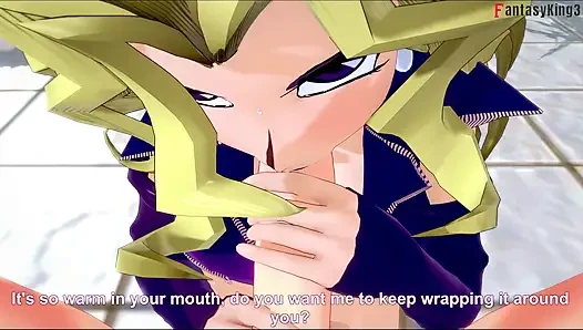Mai Valentine blowjob - Yu Gi Oh