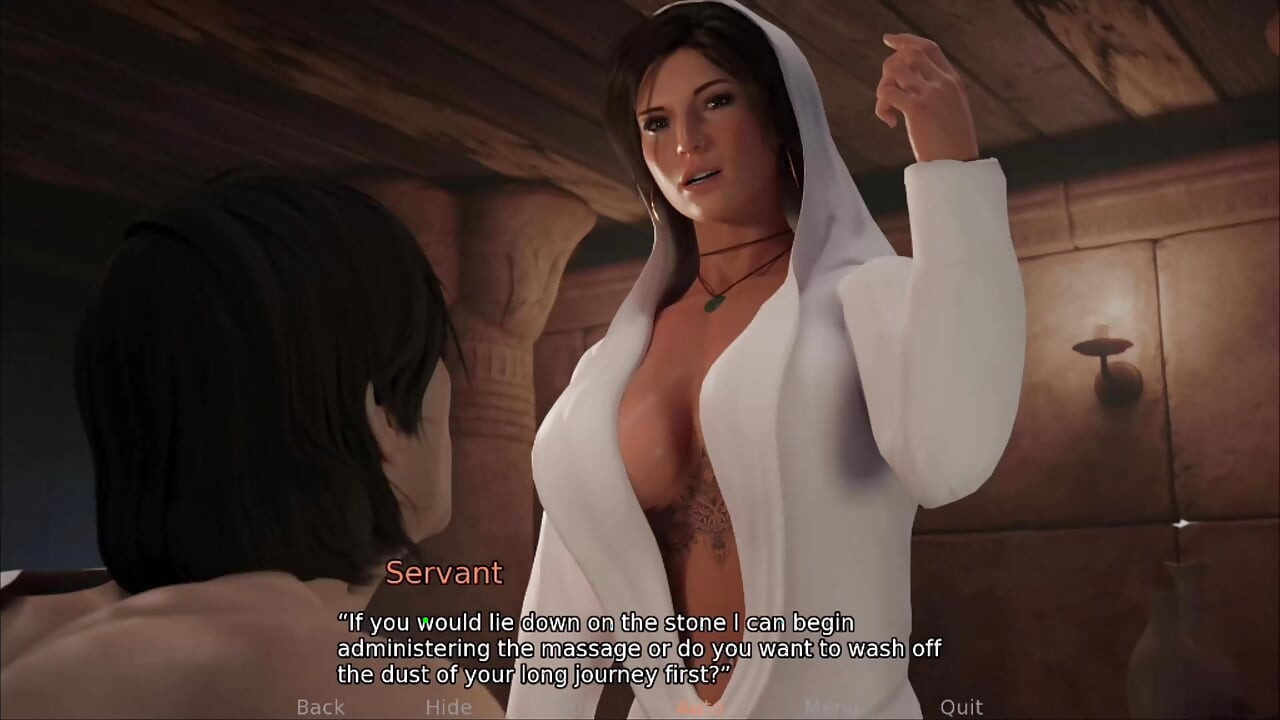 Croft adventure # 2 - Lara ging für einen Spa-Tag, aber mehr als das ist passiert.