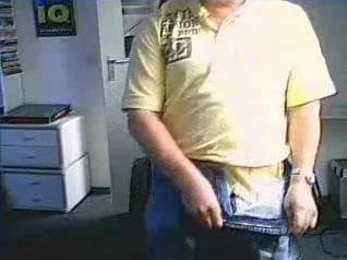 Handsome British step dad on cam