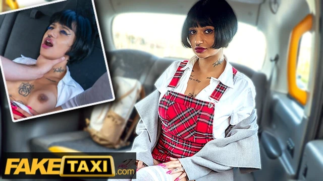 Fake Taxi - супер сексуальная французская студентка соблазняет водителя такси для бесплатной поездки