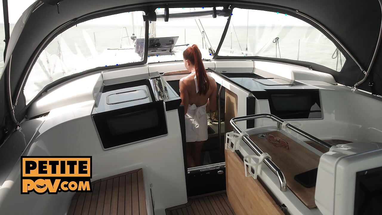 Tengere Peach Lollypop maakt de boottocht vies en onvergetelijk